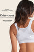 Leonisa Unlined Wireless Posture Corrector Bra