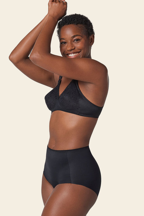 Leonisa Extra Coverage Support Wireless Bra With Lace Cups