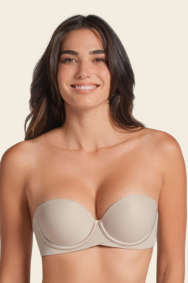 Leonisa Double Push-up Strapless Petite Bra