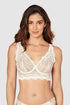 Leonisa Sheer Lace Bustier Bralette With Underwire
