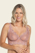 Leonisa Sheer Lace Bustier Bralette With Underwire