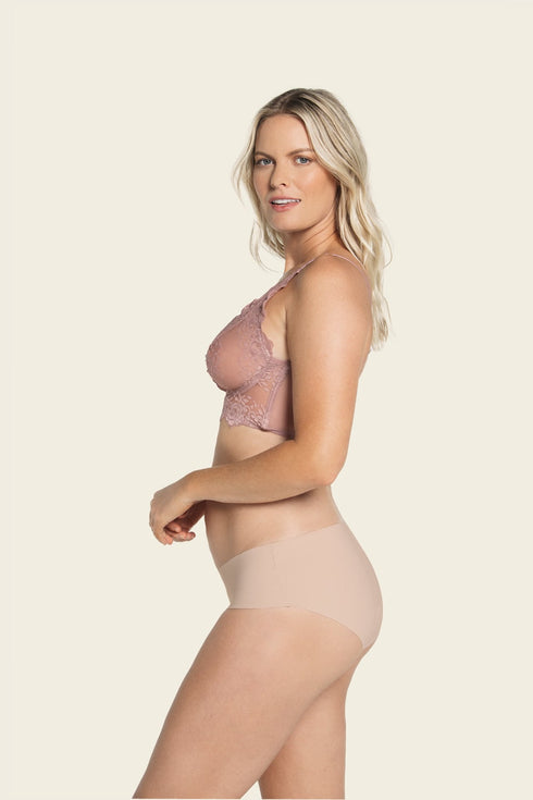 Leonisa Sheer Lace Bustier Bralette With Underwire