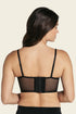 Leonisa Sheer Lace Bustier Bralette With Underwire