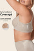 Leonisa Back Smoothing Bra With Soft Full Coverage Cups