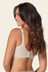 Leonisa Deep Coverage Soft Lightly-lined Lace Underwire Bra