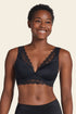 Leonisa Deep Coverage Soft Lightly-lined Lace Underwire Bra