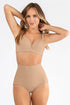 Leonisa Firm Compression Postpartum Panty With Adjustable Belly Wrap