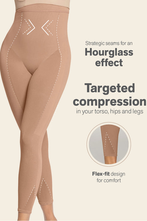 Leonisa Invisible Butt Lifter Full-leg Body Shaper