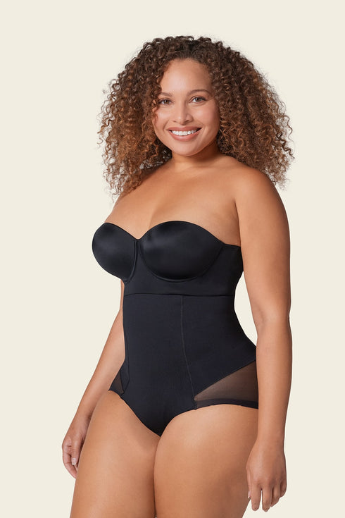 Leonisa Extra High-waisted Sheer Bottom Sculpting Shaper Panty