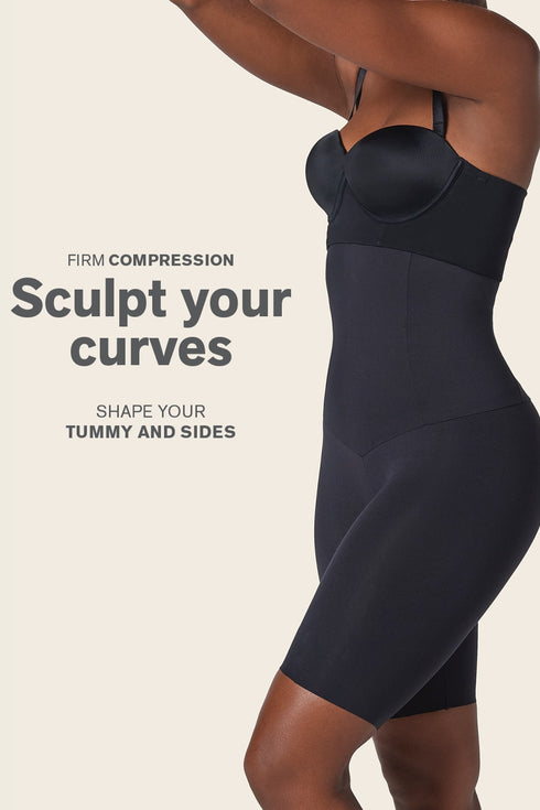 Leonisa Extra High Waisted Firm Shaper Short