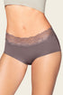 Leonisa Ultra Light Lace Trim Hipster Panty