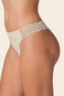 Leonisa Lace Side Seamless Thong Panty