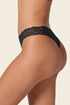 Leonisa Lace Side Seamless Thong Panty