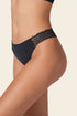 Leonisa Lace Side Seamless Thong Panty