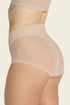 Leonisa High-waisted Sheer Lace Shaper Panty