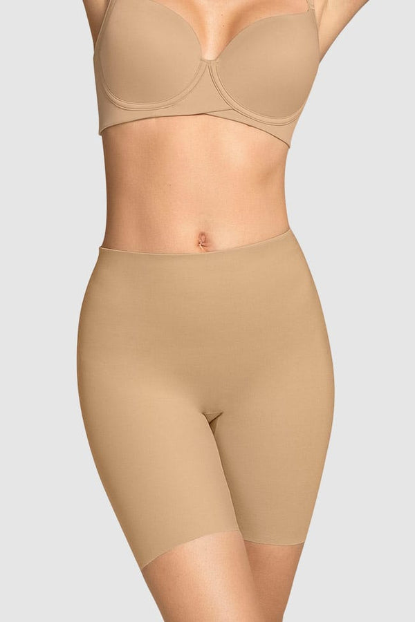 Leonisa Midrise Anti Chafing Butt Lifter Shaper Short