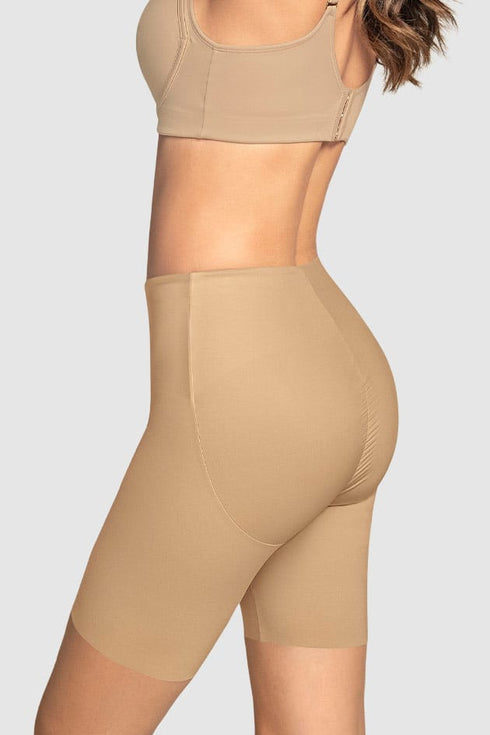 Leonisa Midrise Anti Chafing Butt Lifter Shaper Short