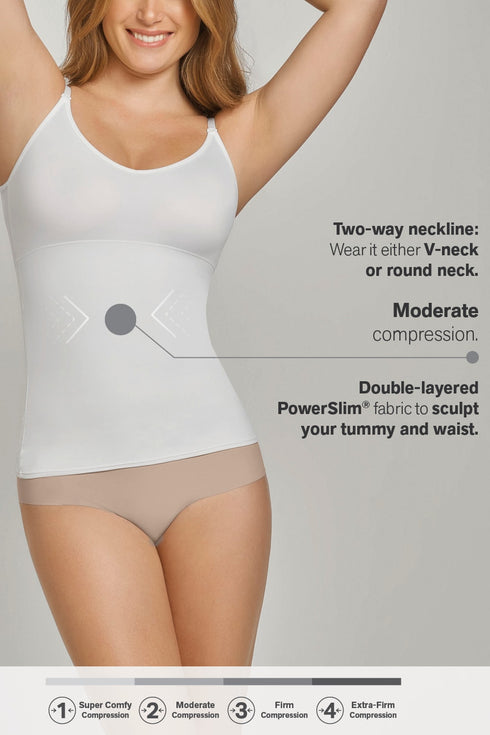 Leonisa 2-way Moderate Shaper Cami