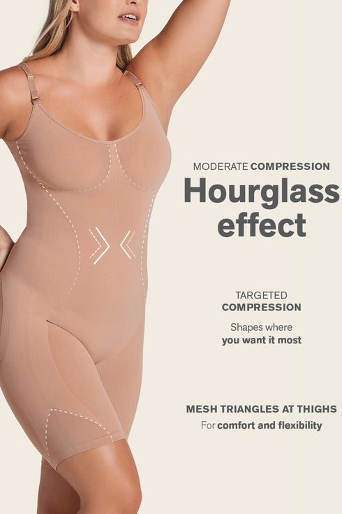 Leonisa Full Coverage Seamless Shaping Bodysuit