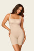 Leonisa Strapless Sculpting Step-in Body Shaper With Short Bottom