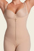 Leonisa Post-surgical Mid-thigh Girdle Made Of Soft Compression Fabric, Hook-and-zip Clo