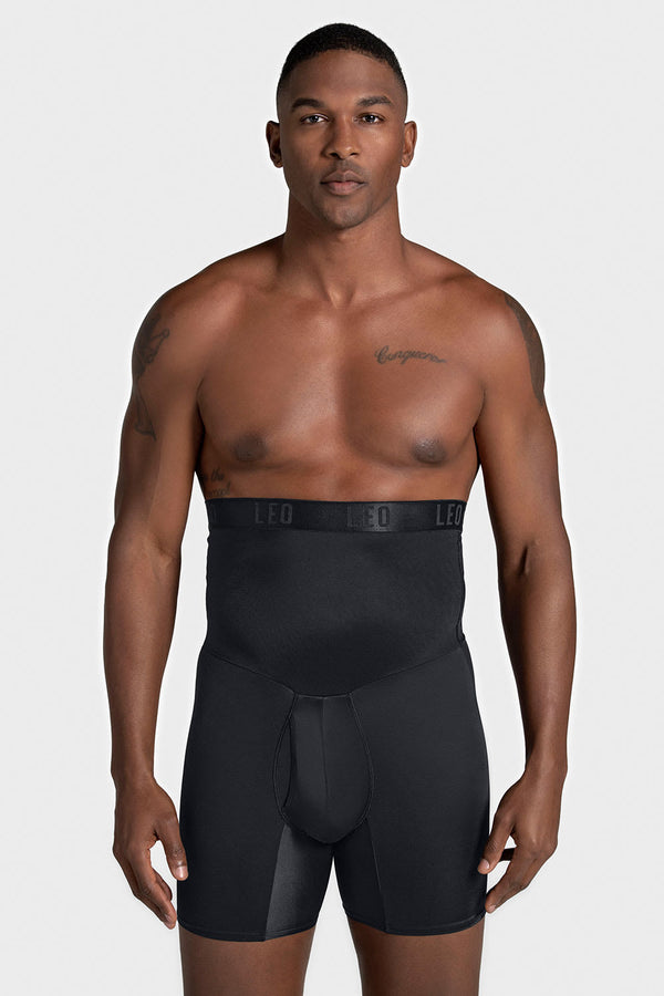 Leonisa High-waisted Stomach Shaper Boxer Brief