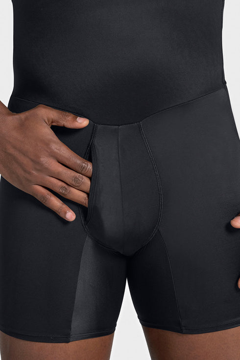 Leonisa High-waisted Stomach Shaper Boxer Brief