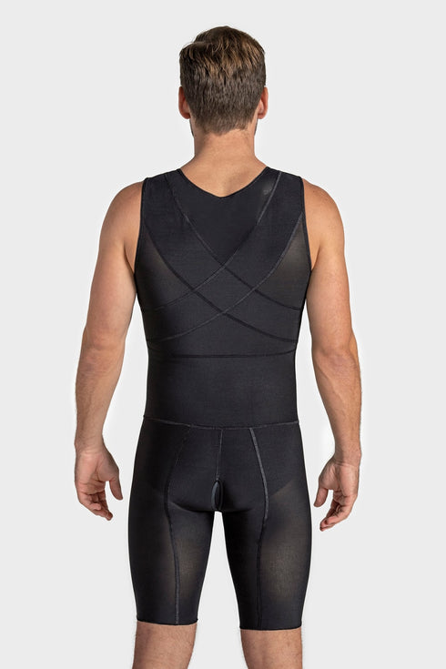 Leonisa Men's Firm Compression Shaper Bodysuit