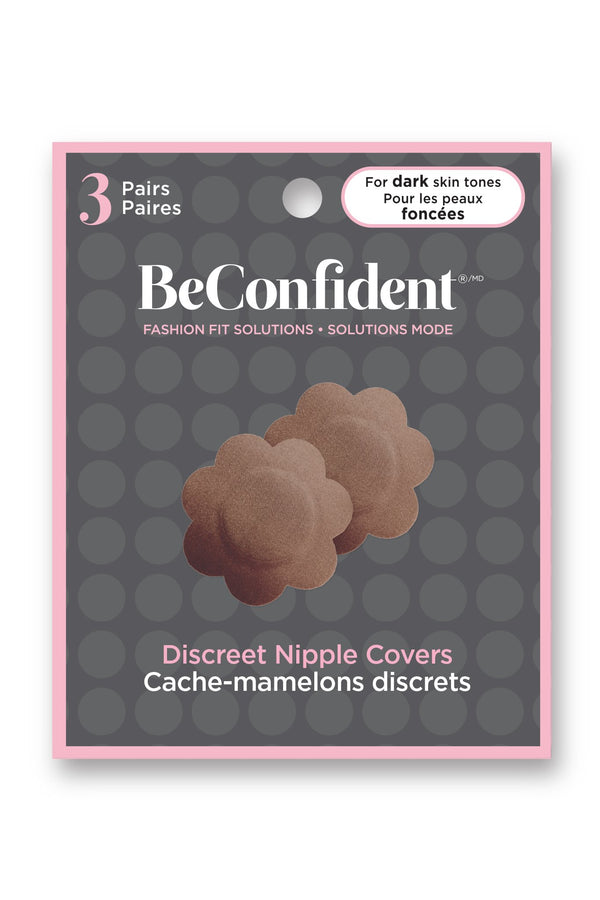 BeConfident Dark Discreet Nipple Cover - 3 Pair