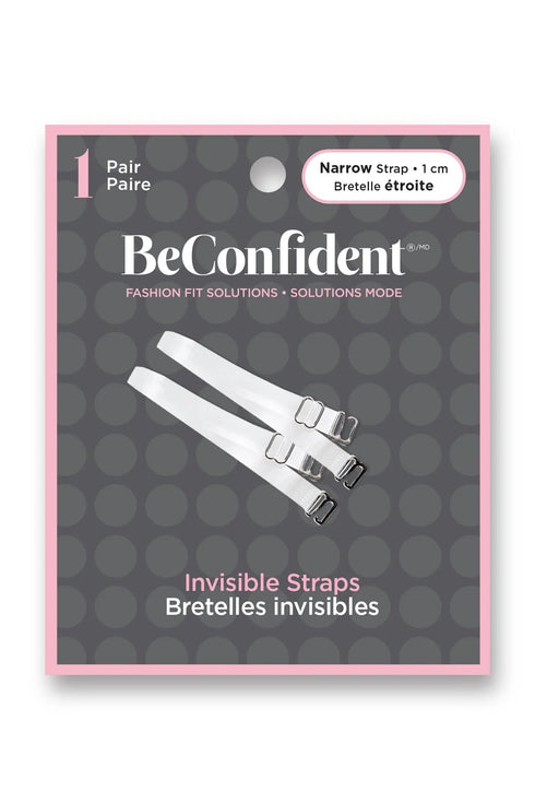 BeConfident Invisible Straps - 1 Pair - Narrow