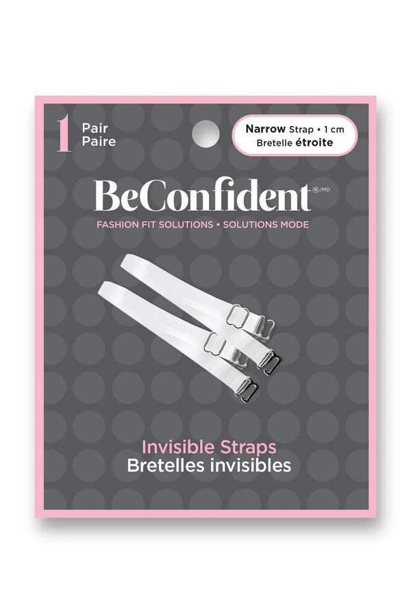 BeConfident Invisible Straps - 1 Pair - Narrow