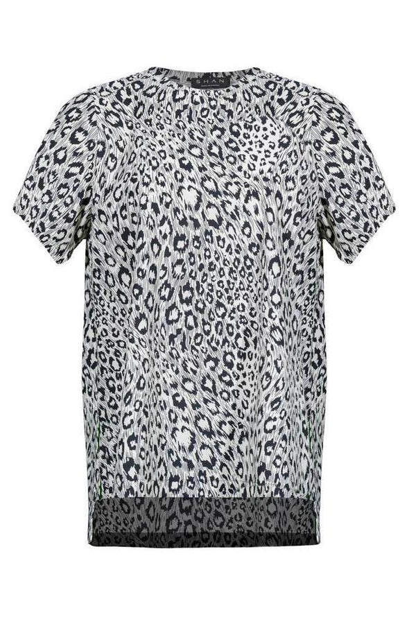 Shan Elisabeth Short-sleeve lycra top