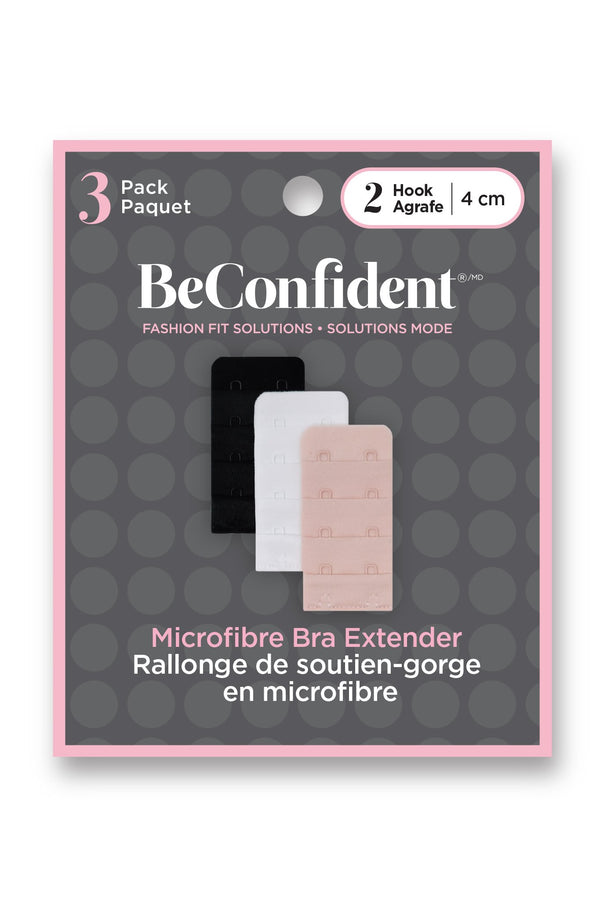 BeConfident 2 Hook Wide, 1 ½” Multi-Colour - 3 pc