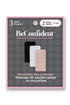BeConfident 2 Hook Wide, 1 ½” Multi-Colour - 3 pc