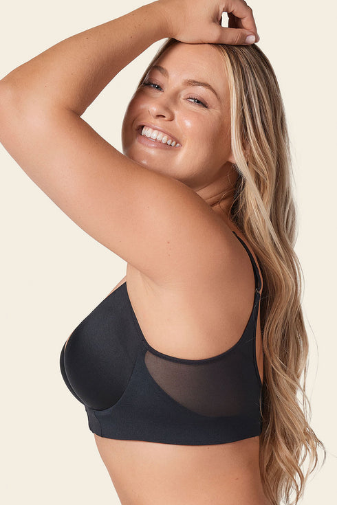 Leonisa Memory Foam Push-up Underwire Bustier Bra With Strappy Front