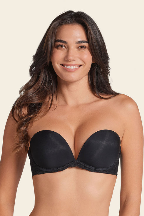 Leonisa The 3d Bra: Triple Push-up Plunge Bra