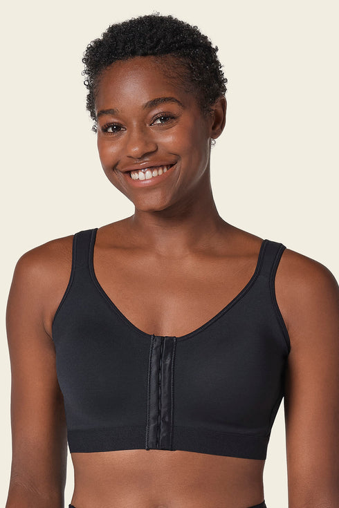 Leonisa Stretch Cotton Wireless Posture Corrector Bra