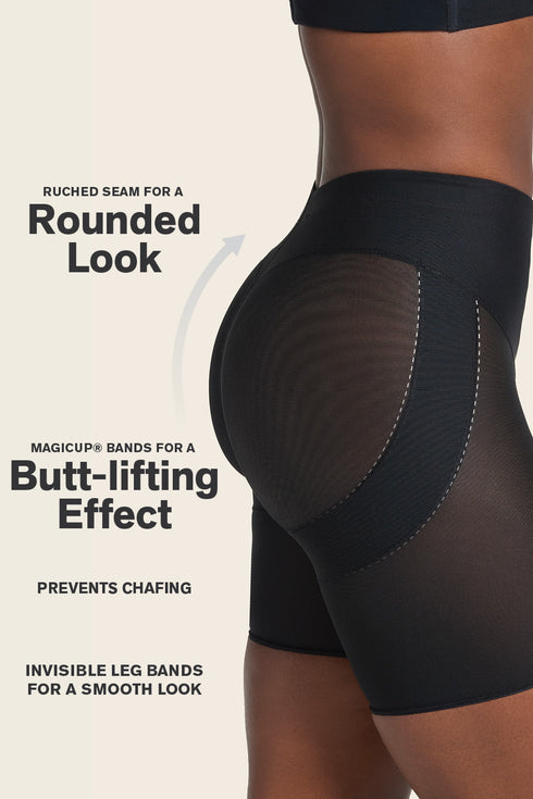 Leonisa Firm Compression Butt Lifter Shaper Short