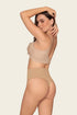 Leonisa High-waisted Seamless Moderate Shaper Thong Panty