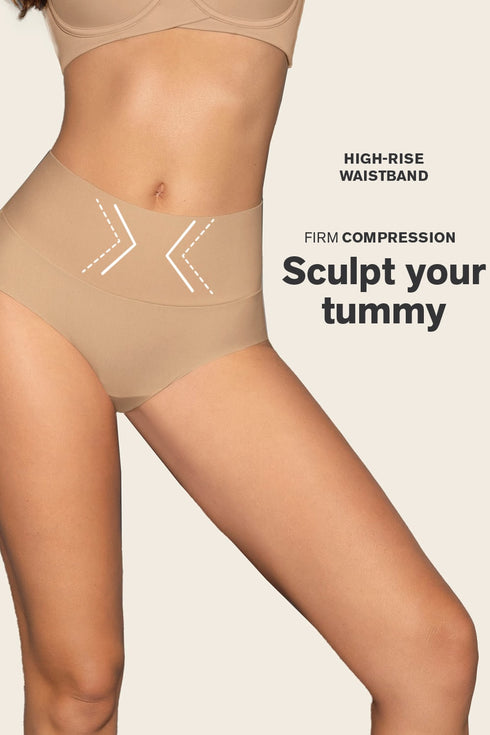 Leonisa High-tech High-waisted Classic Sculpting Panty