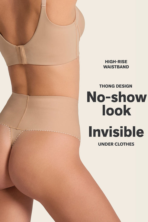 Leonisa High-tech High-waisted Sculpting Thong