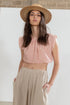 Gottex Beach Life Cover Up Crop Top