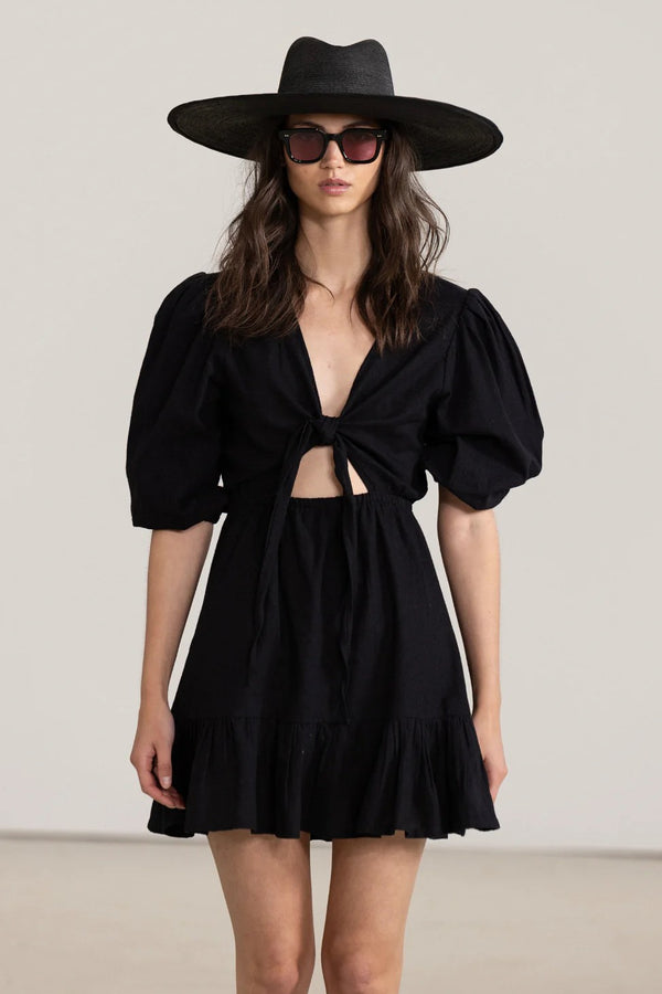 Gottex Beach Life Front Tie V-neck Cover Up Dress