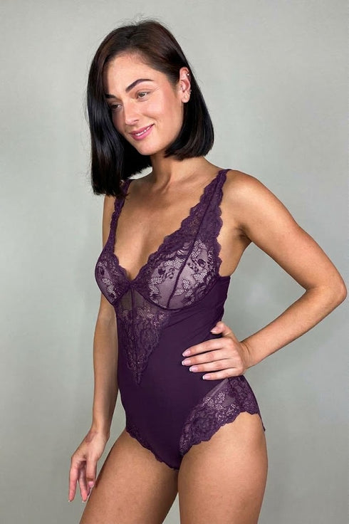 Janira Greta BODY IM Dark Purple