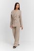 Shan Billy Structured Jacket With Scalloped Collar And Cuff