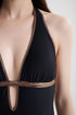 Antigel B19 La Smartissime Non Wire Halter Swimsuit