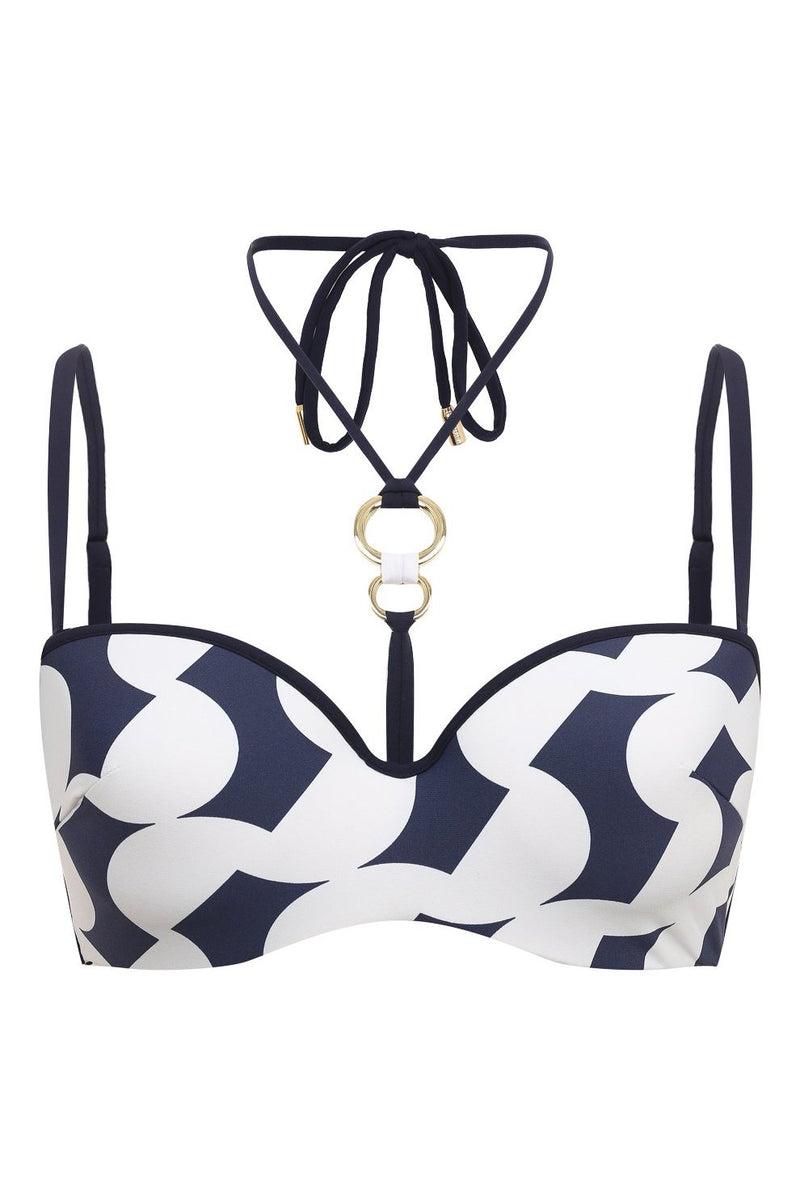 Shorty Lise Charmel 'Aventure Marine' - Taille 42, Couleur Jardin Bleu - Neuf Avec étiquettes