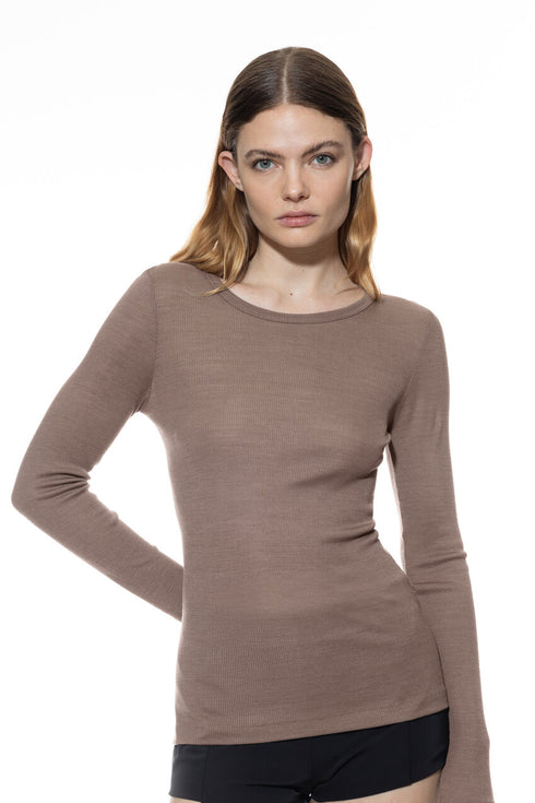 Mey Serie Wool Love T-shirt Long Sleeve