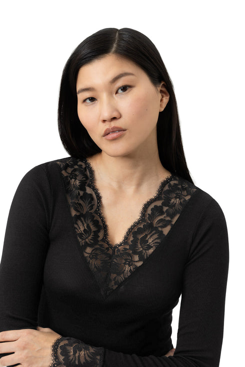 Mey Serie Wool Love T-shirt Long Sleeve