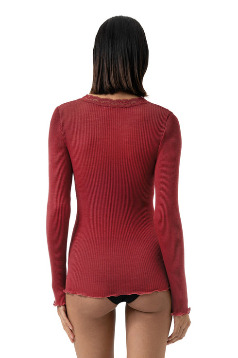 Mey Serie Wool Expressive T-shirt Long Sleeve